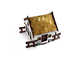Домик-шкатулка "Избушка" в коробке с комплектом красок, кисточкой и мягким пластилином Jovi (6 цветов)