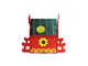 Домик-шкатулка "Ландыш" в коробке с комплектом красок, кисточкой и мягким пластилином Jovi (6 цветов)